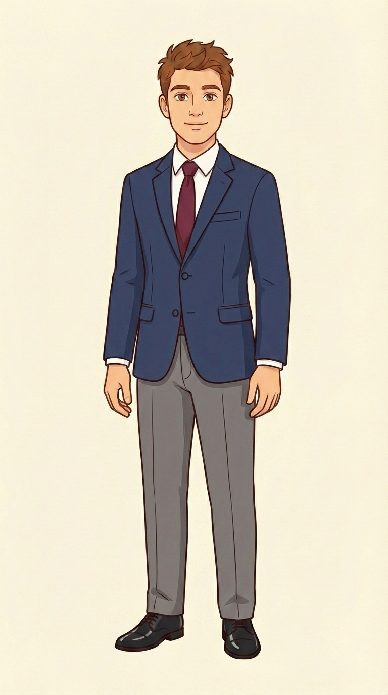 Formal Clothing vocabulary reference