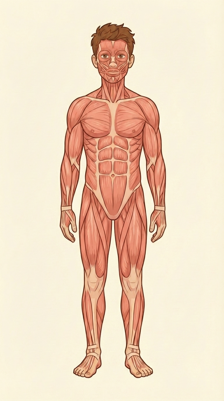 Muscles vocabulary reference
