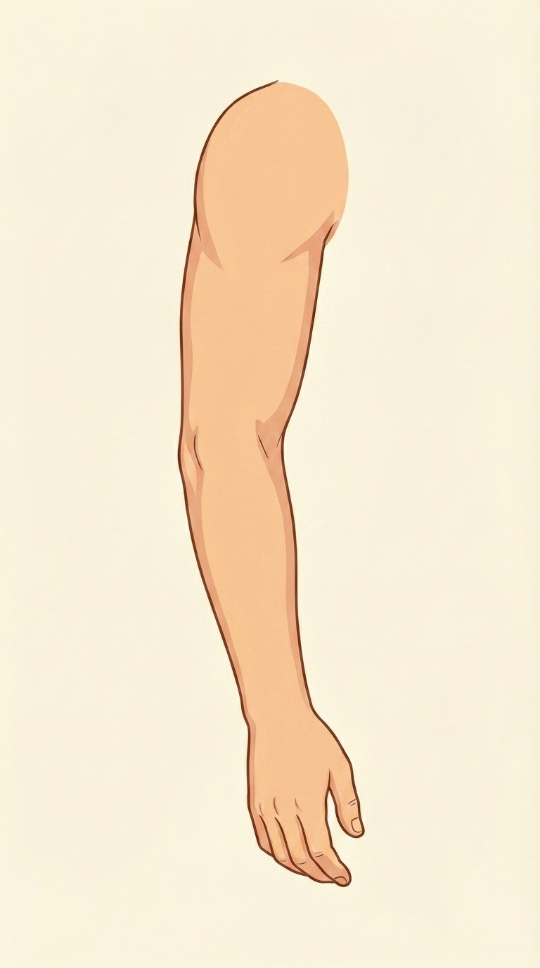 Arms And Hands vocabulary reference